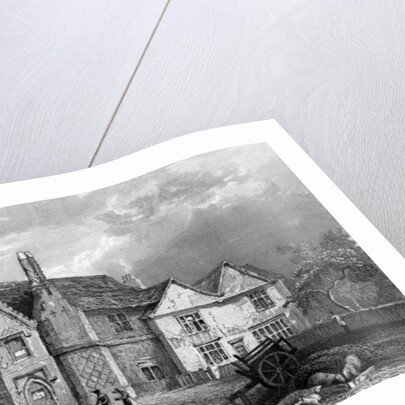 Little Warley Hall, Essex, engraved by Henry Adlard, 1833 by William Henry (after) Bartlett