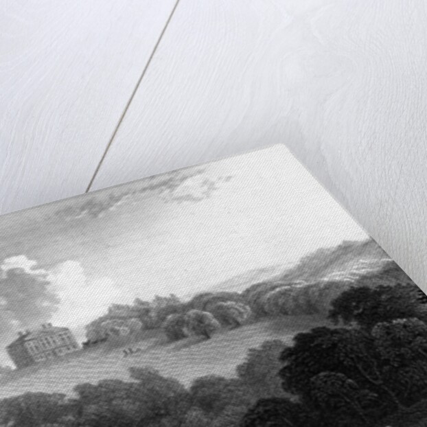 Copped Hall, Essex, engraved by Thomas Garner, 1832 by William Henry (after) Bartlett