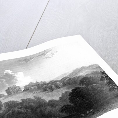 Copped Hall, Essex, engraved by Thomas Garner, 1832 by William Henry (after) Bartlett