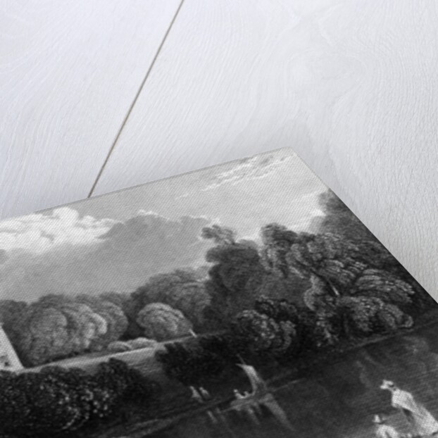 Debden Hall, Essex, 1833 by William Henry Bartlett