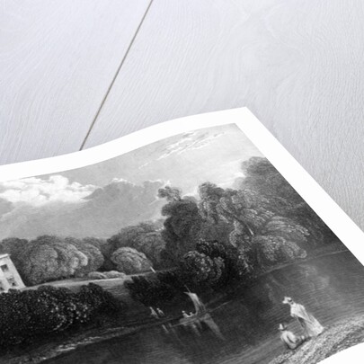 Debden Hall, Essex, 1833 by William Henry Bartlett