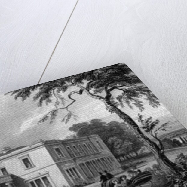 Stisted Hall, near Braintree, Essex, engraved by John Carr Armytage, 1832 by William Henry (after) Bartlett