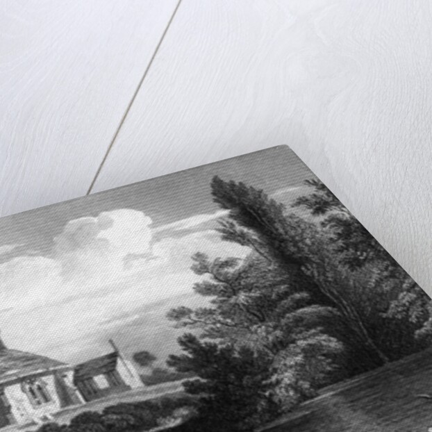 Little Maplestead Church, Essex by William Henry Bartlett