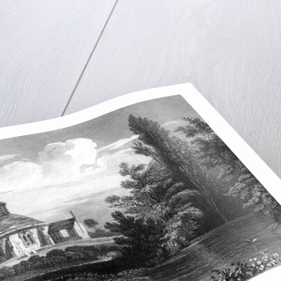 Little Maplestead Church, Essex by William Henry Bartlett