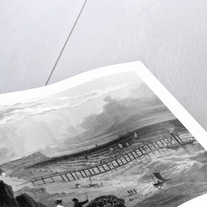 Walton on the Naze, Essex by William Henry (after) Bartlett