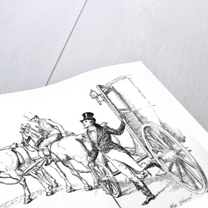 He came down to see the place by Hugh Thomson