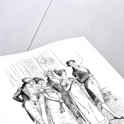 When the party entered by Hugh Thomson