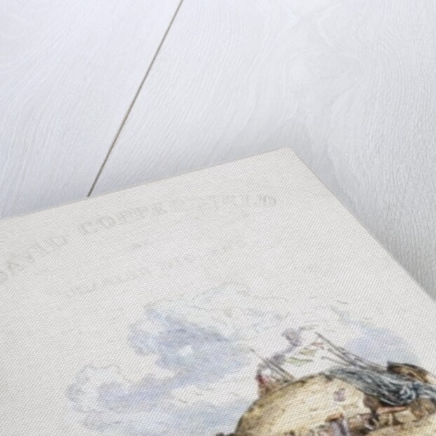 Title page illustration from 'David Copperfield' by Charles Dickens first published 1850 by Hablot Knight Browne