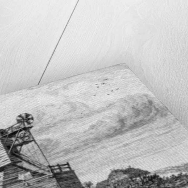 Mill on Wimbledon Common by George Cooke