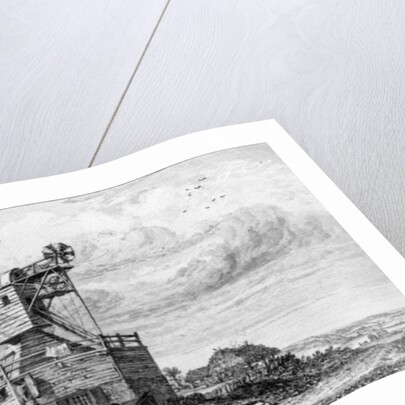 Mill on Wimbledon Common by George Cooke