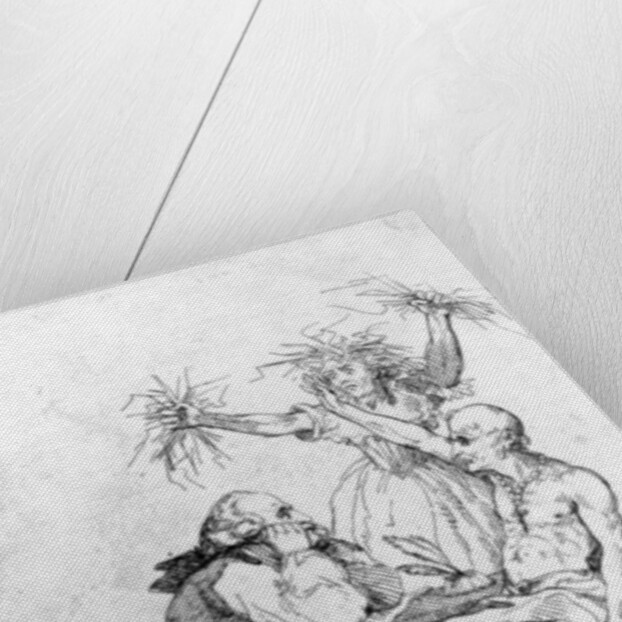 A Peep into Bethlehem, c.1793 by Thomas Rowlandson