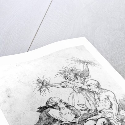 A Peep into Bethlehem, c.1793 by Thomas Rowlandson