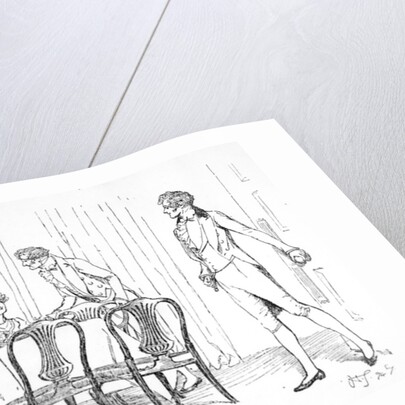 Jane happened to look round by Hugh Thomson