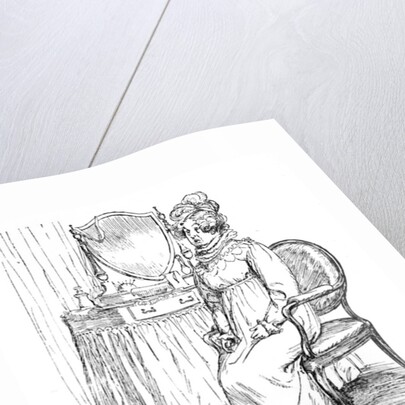 Unable to utter a syllable by Hugh Thomson