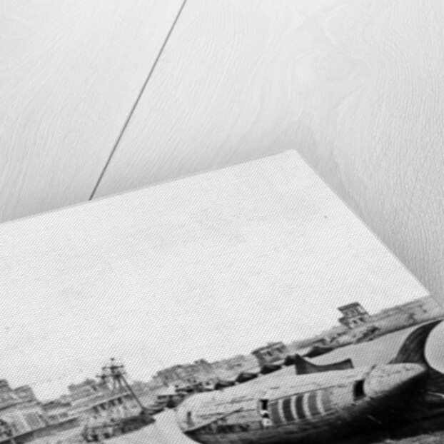 View of the Chattar Manzil Palace, on the River Gumti, Lucknow, during the Indian Rebellion, 1858 by Felice (1825-c.1908) Beato