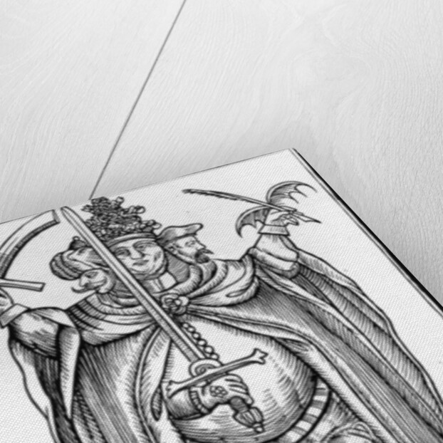 The Antichrist with three heads by French School