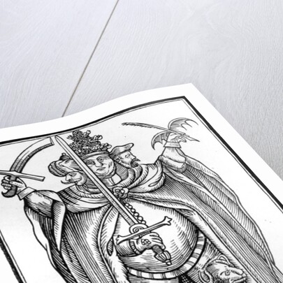 The Antichrist with three heads by French School