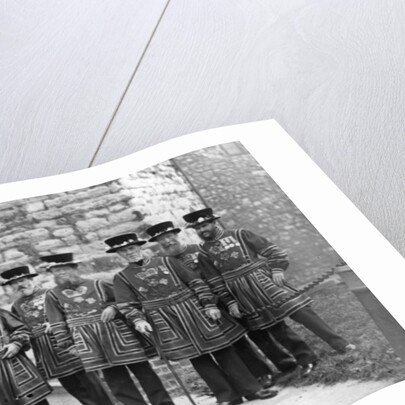 Yeoman Warders of the Tower of London by English Photographer