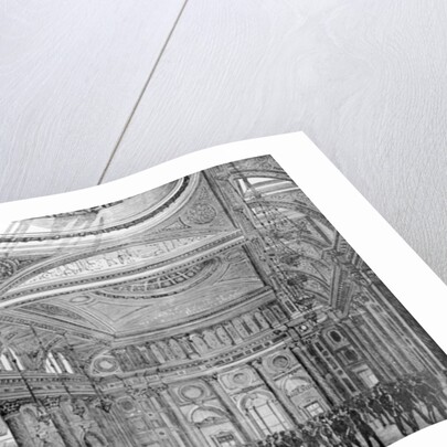 Interior of the Royal Exchange, Manchester by English School