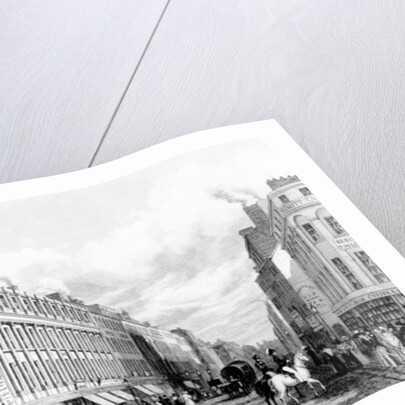 Market Street from the Market Place, Manchester by John Harwood