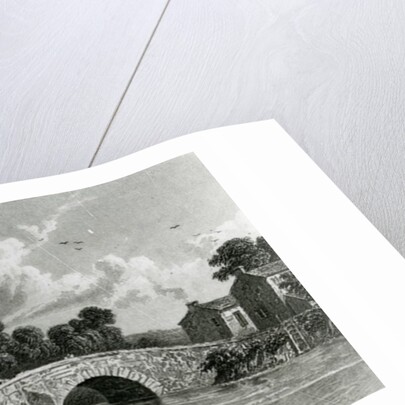 Greta Hall and Keswick Bridge by William Westall