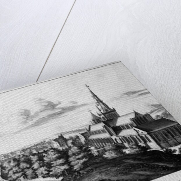 The Prospect of ye Town of Glasgow from ye North East by John Slezer