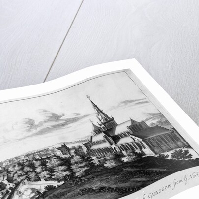 The Prospect of ye Town of Glasgow from ye North East by John Slezer