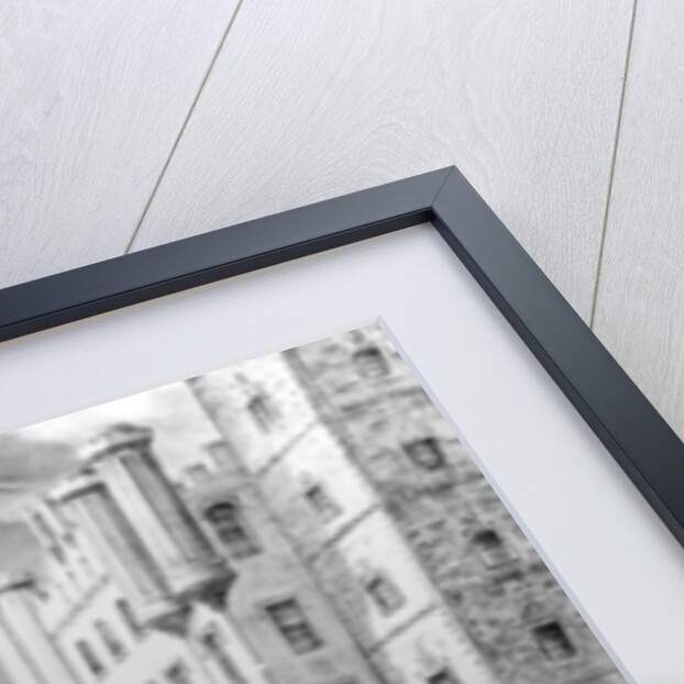 The Trongate of Glasgow, print made by David Allan by Scottish School