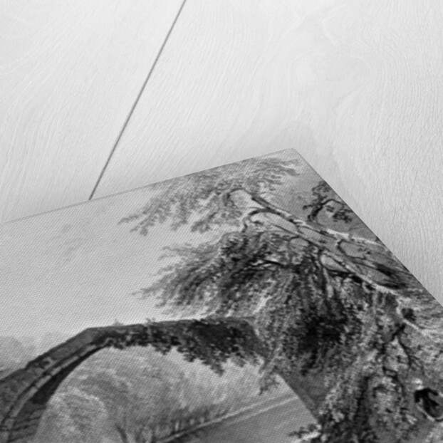 Bridge of Doon, engraved by G. K. Richardson by William Henry (after) Bartlett