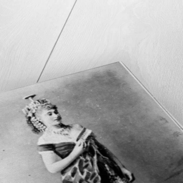 Carte de Visite of Miss Blanche Vane, c.1855 by English Photographer