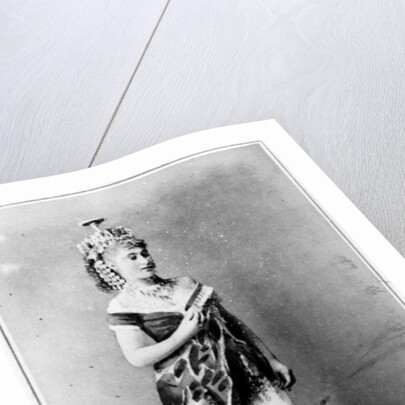 Carte de Visite of Miss Blanche Vane, c.1855 by English Photographer