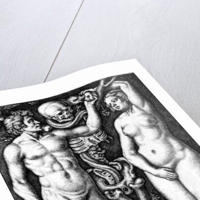 Adam and Eve by Barthel Beham