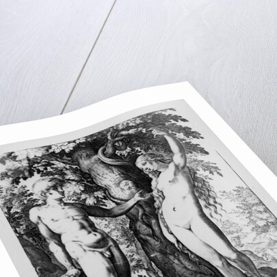 Adam and Eve by Bartholomaeus Spranger