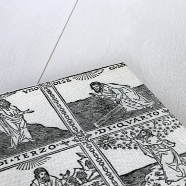 The Six Days of Creation by Italian School