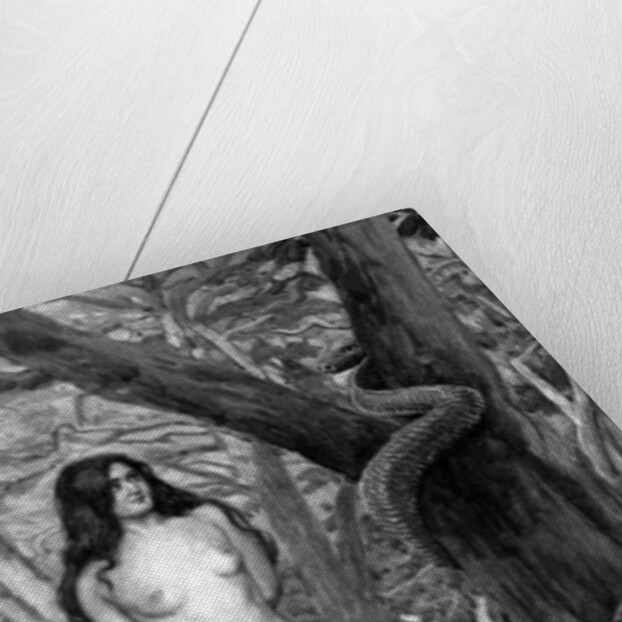 Temptation of Eve by the serpent by James Jacques Joseph Tissot