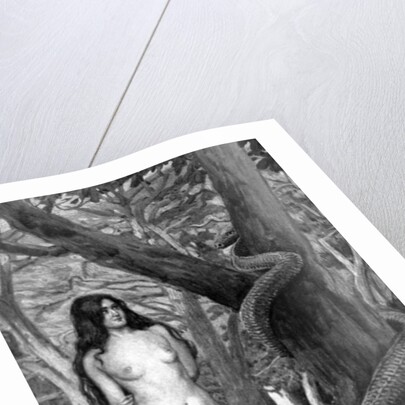 Temptation of Eve by the serpent by James Jacques Joseph Tissot