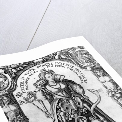 Pride comes before a Fall, c.1600 by Conraad Goltzius