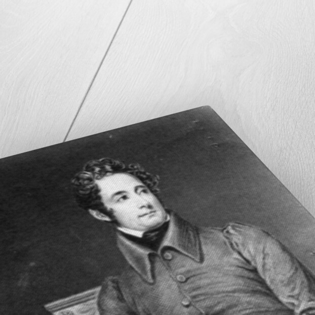 Alphonse de Lamartine by French School