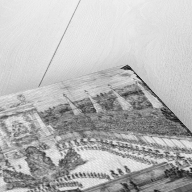 A performance of 'Ercole in Tebe' in the Boboli Gardens by Stefano della Bella