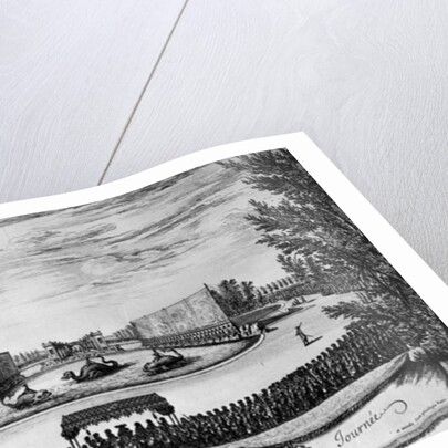 Performance of the ballet 'L'Isle d'Alcine', 1673 by Israel the Younger Silvestre