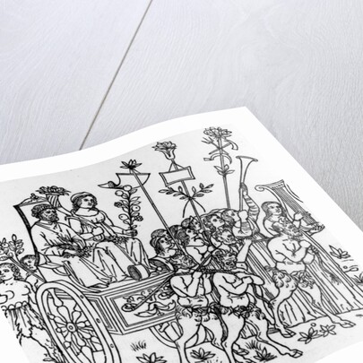 Illustration from 'Hypnerotomachia Poliphili' by Francesco Colonna, first published in 1499 by Italian School