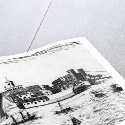 The West Prospect of the Town of Liverpool, as it appeared about the year 1680 by John Eyes Jnr