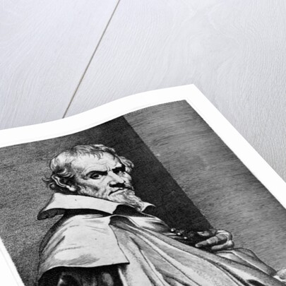 Orazio Gentileschi, print made by Lucas Vorsterman, c.1625-30 by Anthony van Dyck