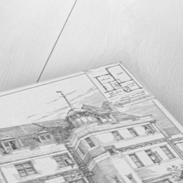 Design for A Sculptor's Studio, 1889 by English School