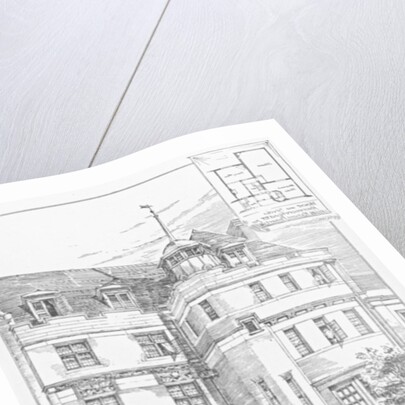 Design for A Sculptor's Studio, 1889 by English School