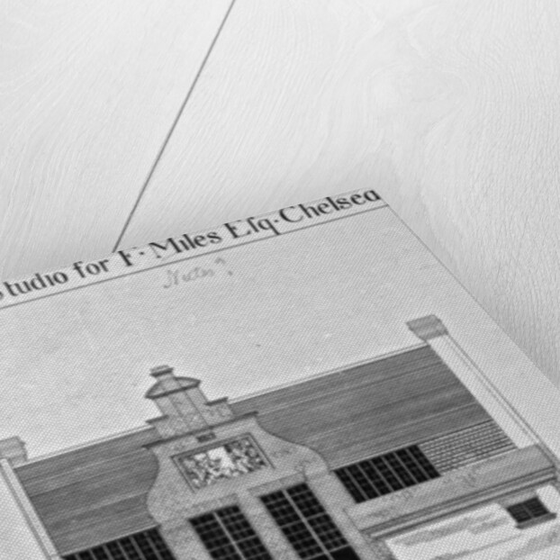 House & Studio for F. Miles Esq., Chelsea by English School