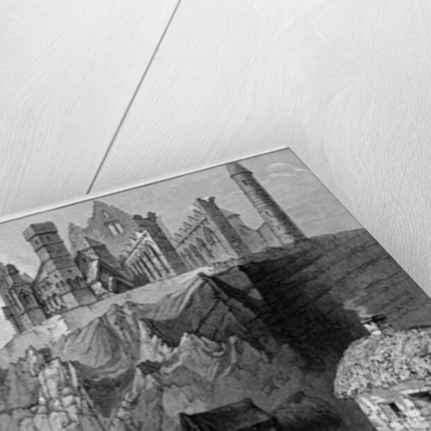 The Rock of Cashel by English School