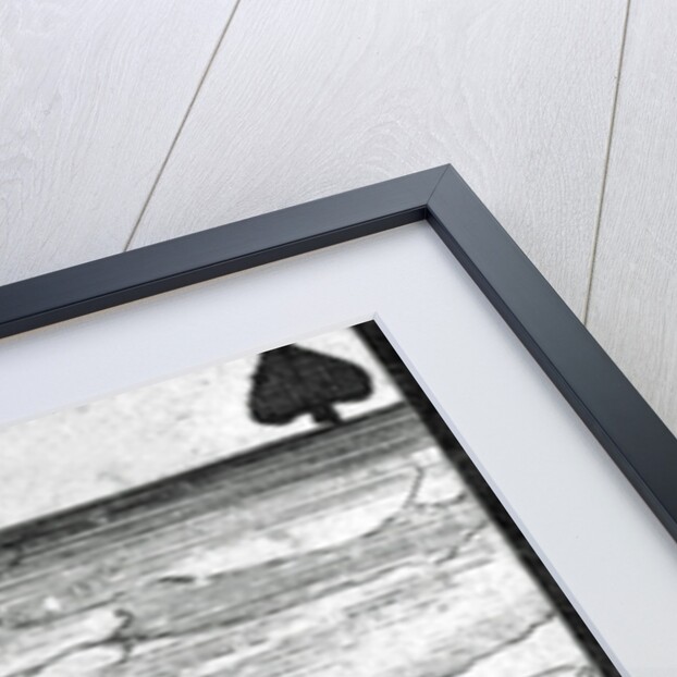 Spanish Ships Cast Away. VII of Spades from a pack of playing cards by English School