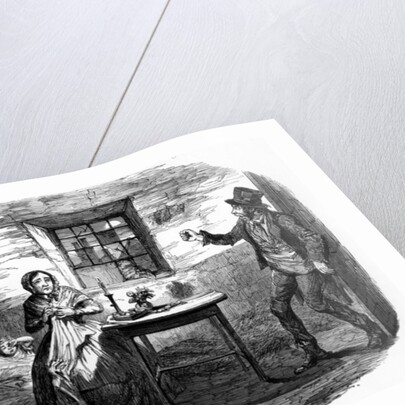 Home in Shadow by George Cruikshank