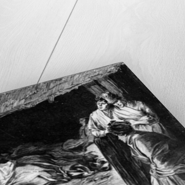 Outcasts Sleeping in Sheds in Whitechapel, 1888 by English School